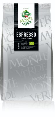 Picture of Bio Espresso Monte Verde, 1000g ganze Bohnen, 70% Arabica, 30% Robusta